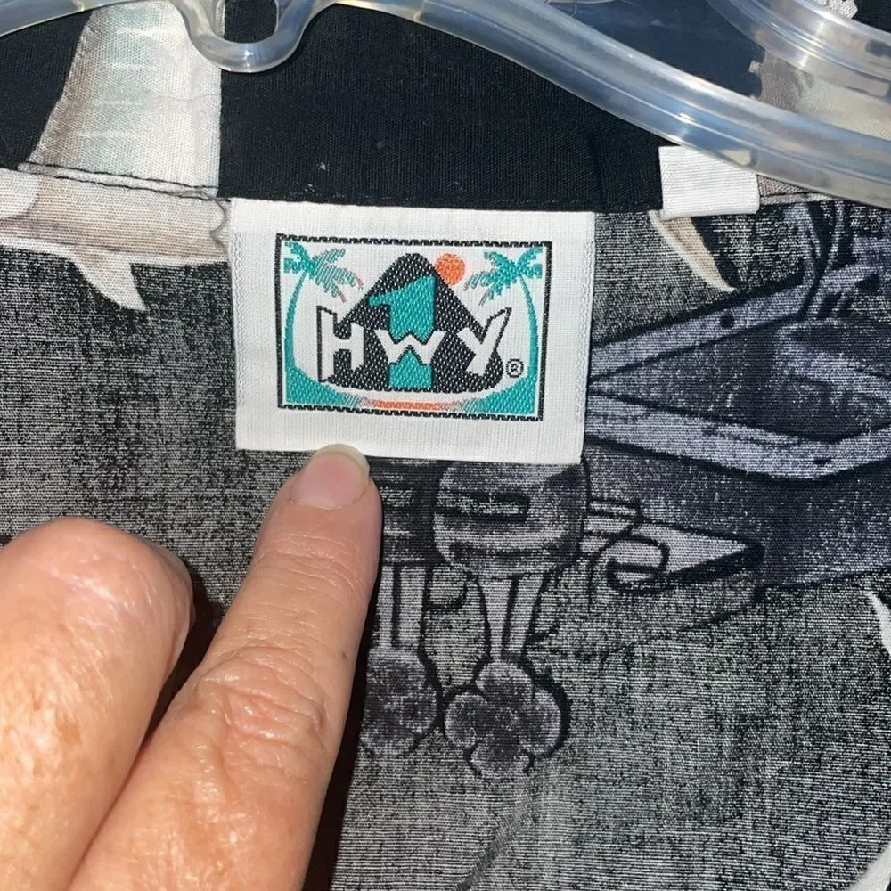 Hwy 1 Hawaiian shirt